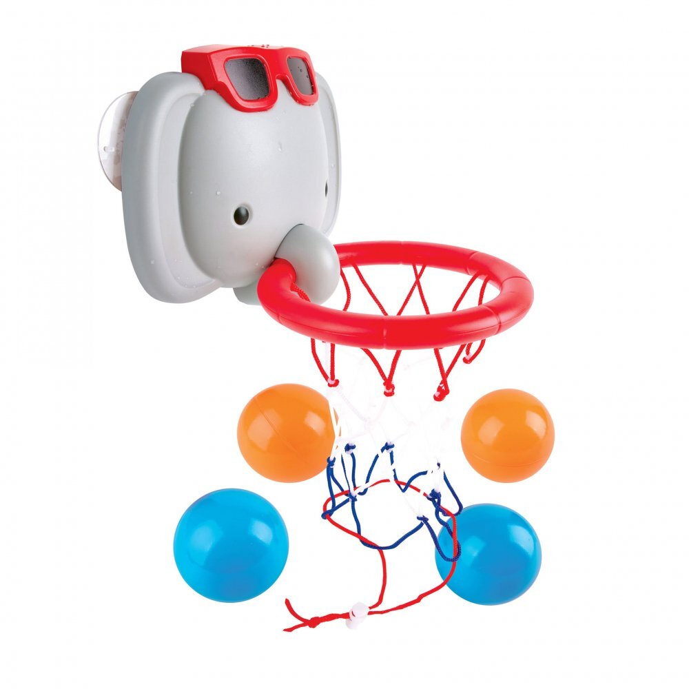 HAPE Jucarie de baie Cos de baschet cu elefant