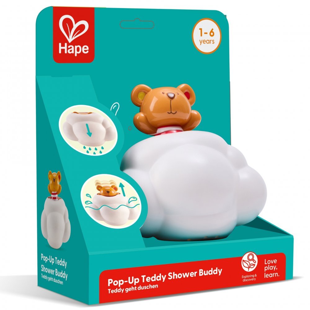 HAPE Jucarie de baie Pop-Up Teddy