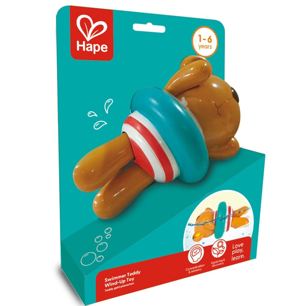 HAPE Jucarie de baie Teddy inotatorul