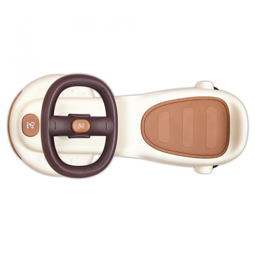 HAPE Masinuta pentru copii Wiggle and Giggle alba