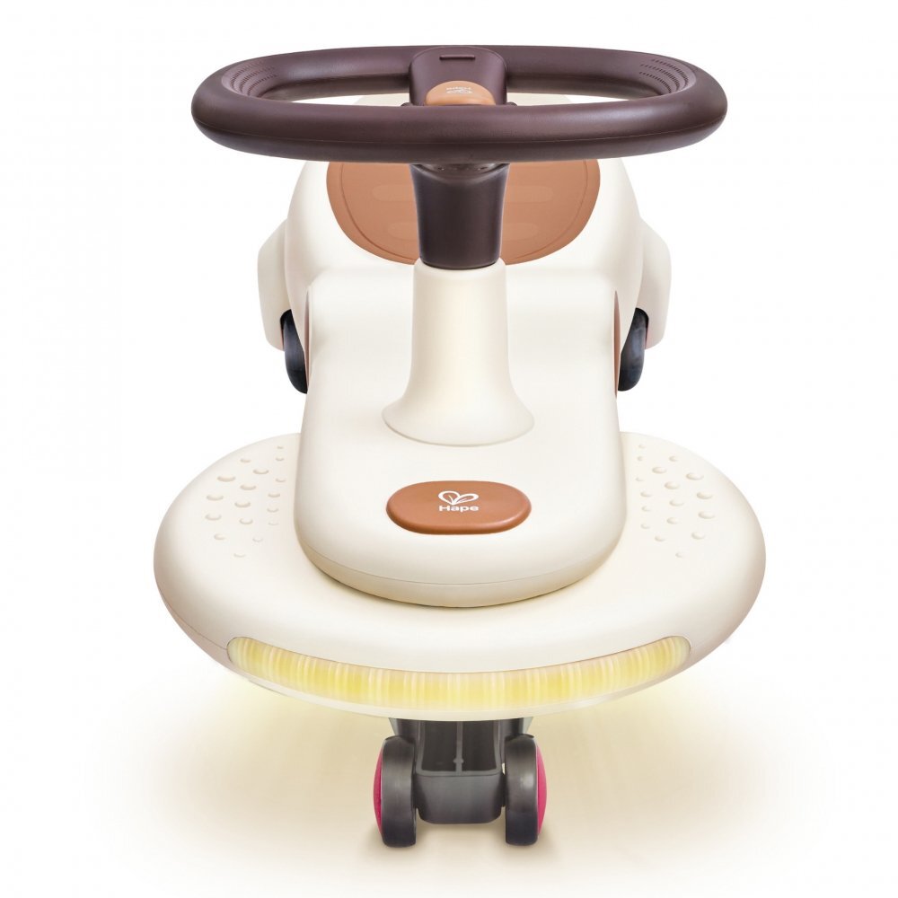 HAPE Masinuta pentru copii Wiggle and Giggle alba