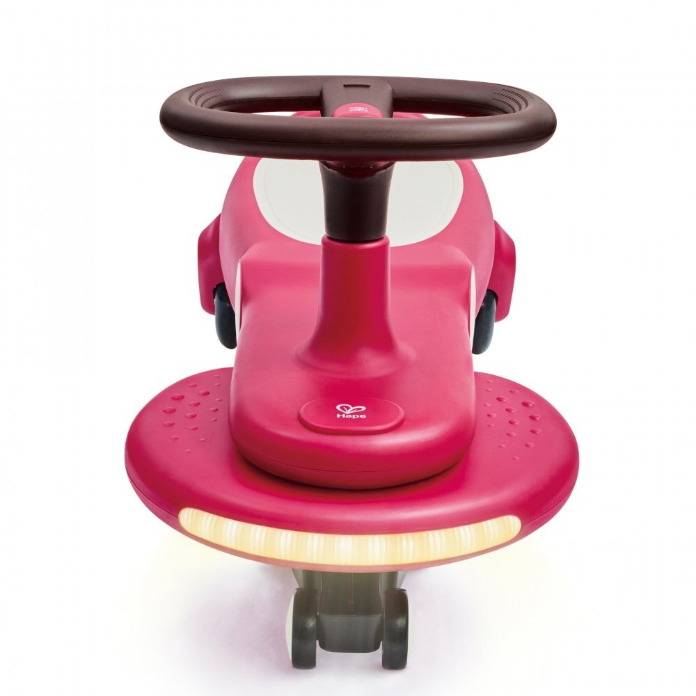 HAPE Masinuta pentru copii Wiggle and Giggle rosie