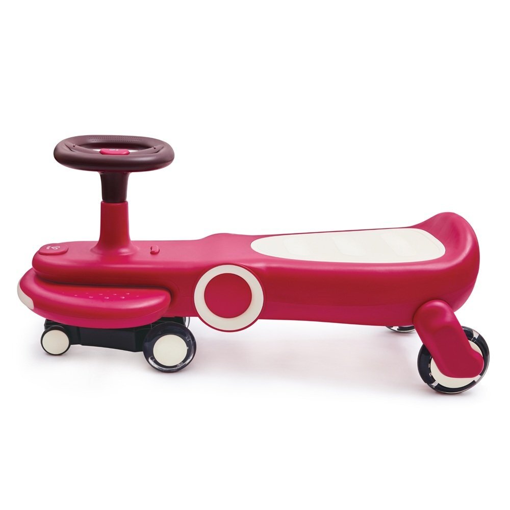 HAPE Masinuta pentru copii Wiggle and Giggle rosie