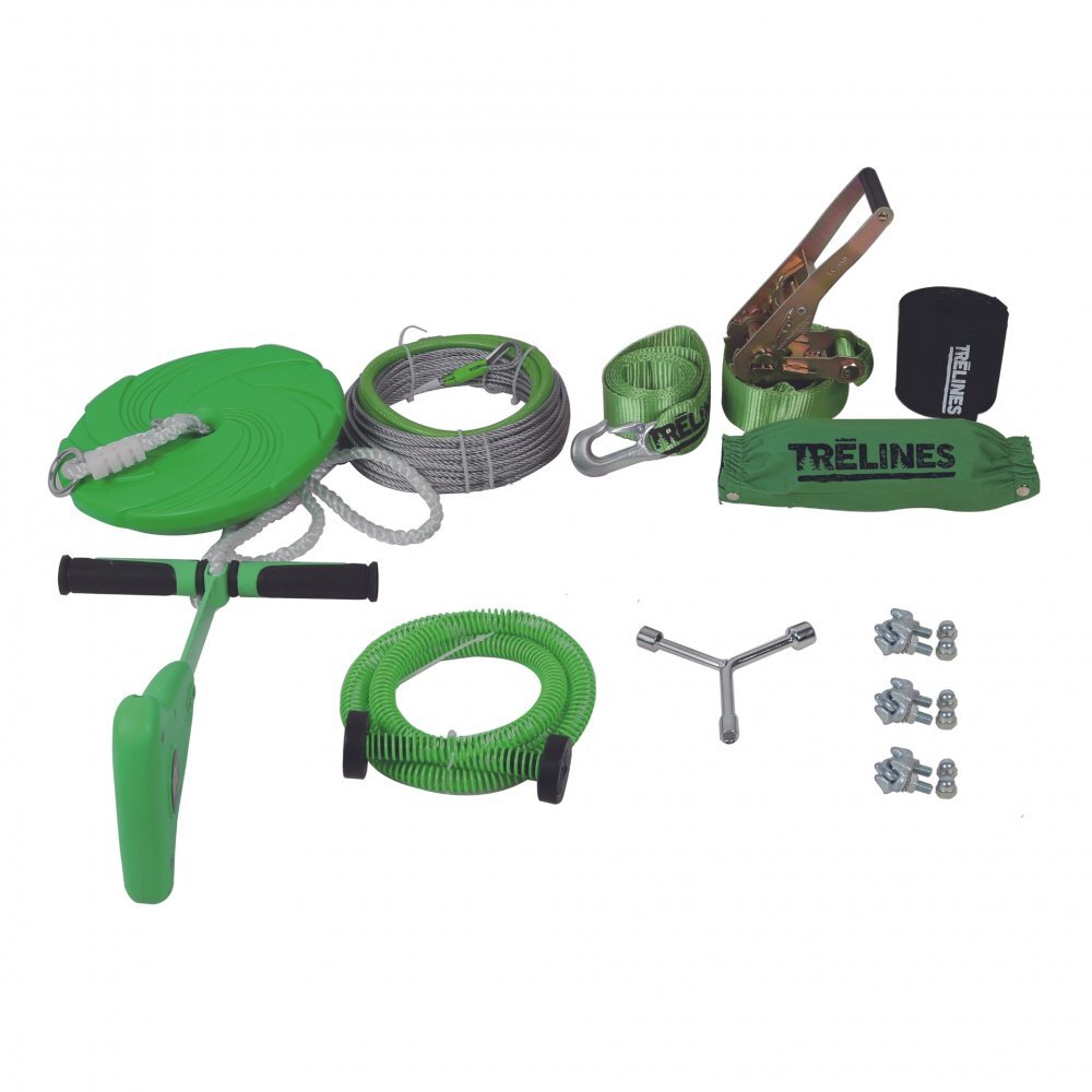 HAPE Tiroliana cu set de frana rapida 30 m