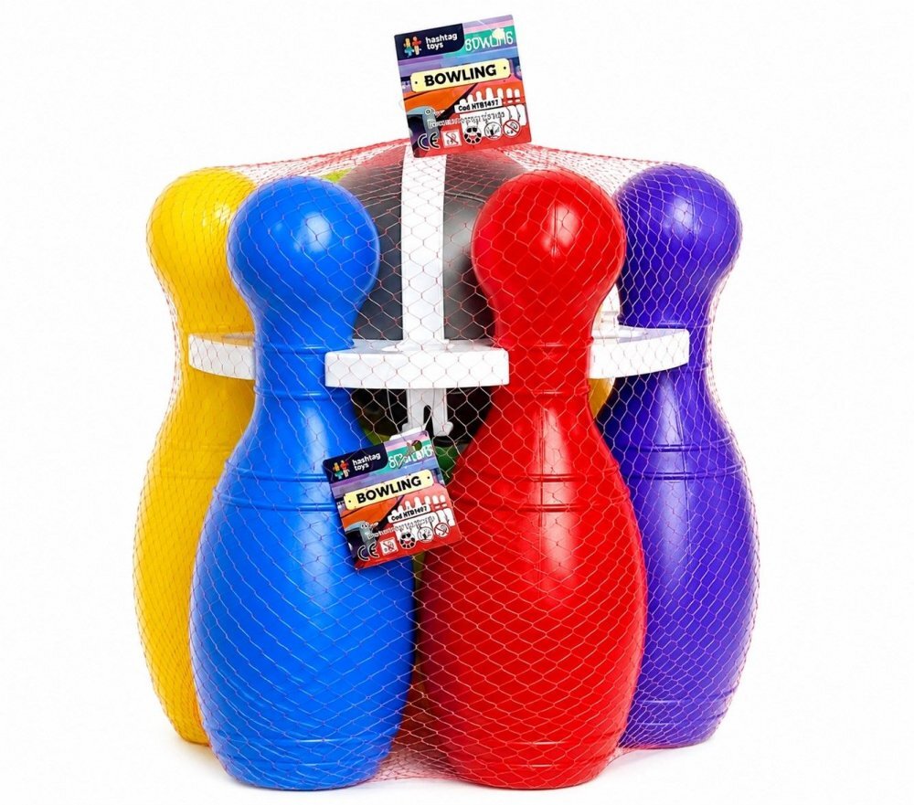 Hashtag Toys Set popice mari pentru bowling