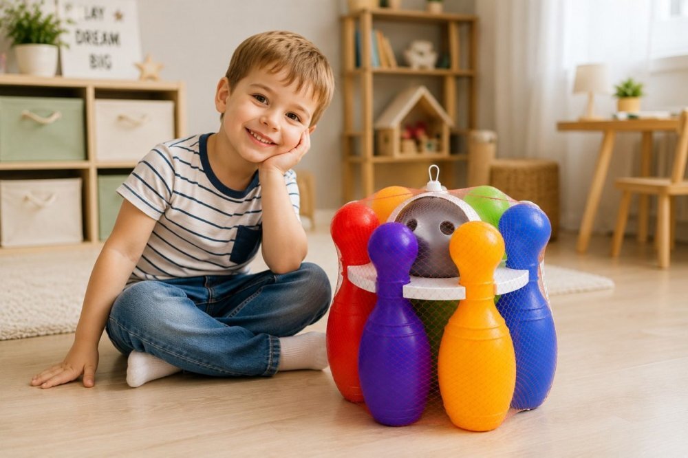 Hashtag Toys Set popice mari pentru bowling