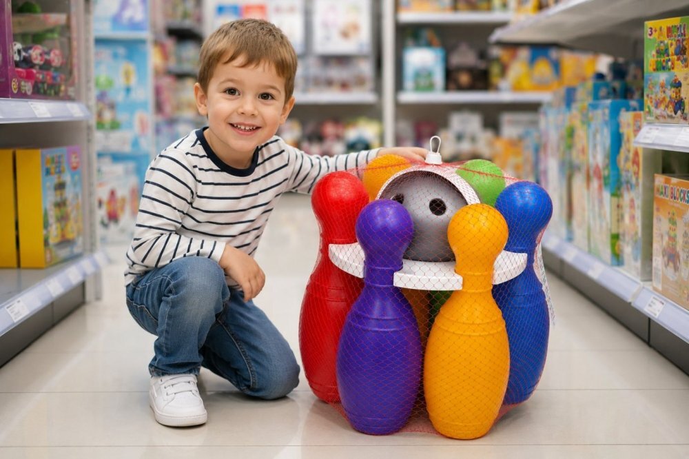 Hashtag Toys Set popice mari pentru bowling
