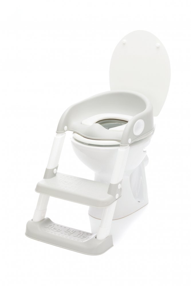 Hausmann (A-Haberkorn) Scara cu reductor WC moale 12 luni+ grey white Fillikid