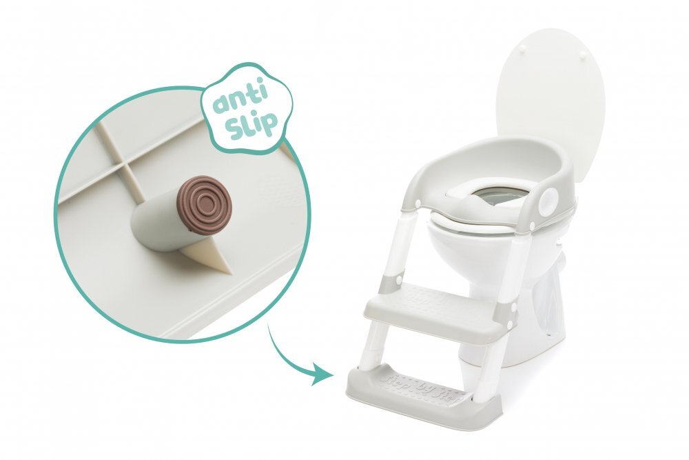 Hausmann (A-Haberkorn) Scara cu reductor WC moale 12 luni+ grey white Fillikid