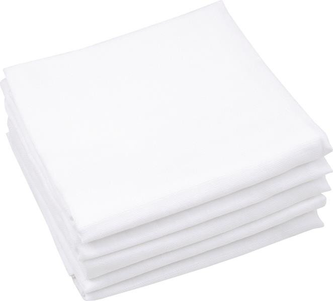 Hausmann (A-Haberkorn) Scutece muselina albe 5set 70x70cm Hausmann