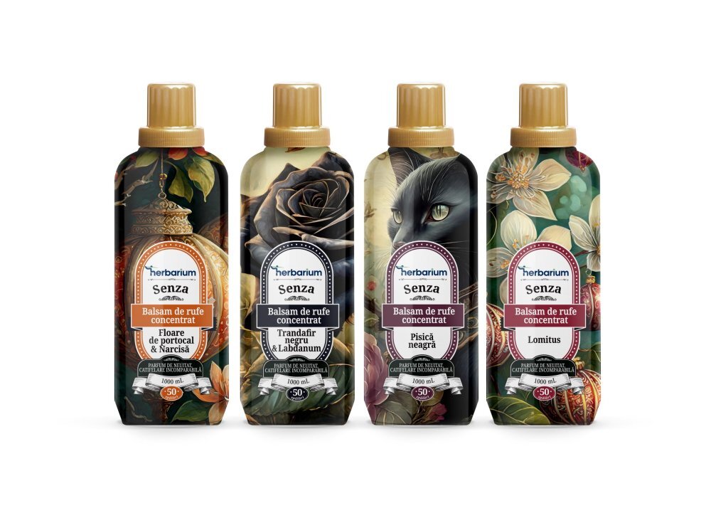 HERBARIUM Balsam concentrat de rufe Pisica Neagra 1000 ml Senza