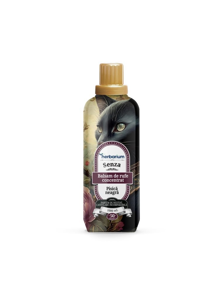 HERBARIUM Balsam concentrat de rufe Pisica Neagra 1000 ml Senza