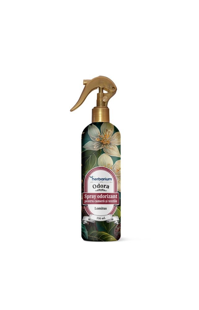 HERBARIUM Spray odorizant pentru camera si textile Lomitus 350 ml Odora