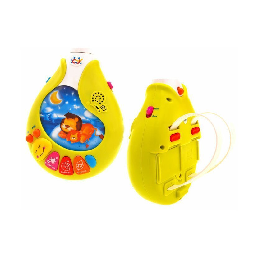 Hola Carusel muzical pentru patut copii Sleepy Animals cu lampa de vegheunitate muzicala atasabila pe patut13 sunete si cantece de leaganjucarii detasabile cu zornaitoarevolum reglabil