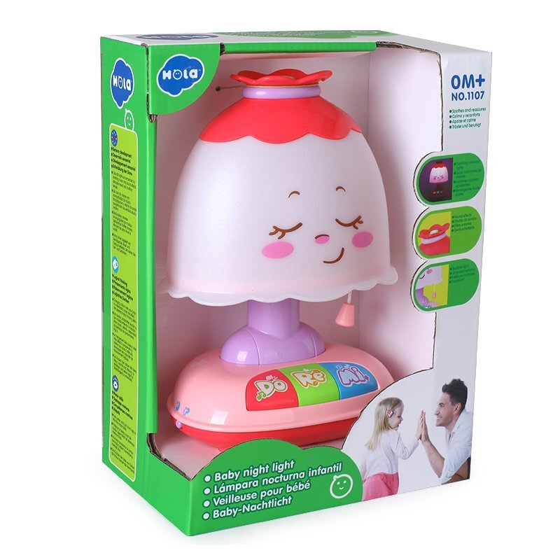 Hola Lampa de veghe cu lumini si sunete