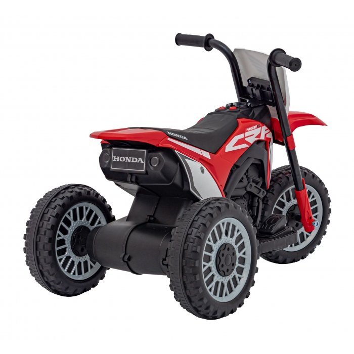Honda Motocicleta electrica pentru copii CRF 450R 70x41x50 cm rosu 30W cu sunete si panou audio