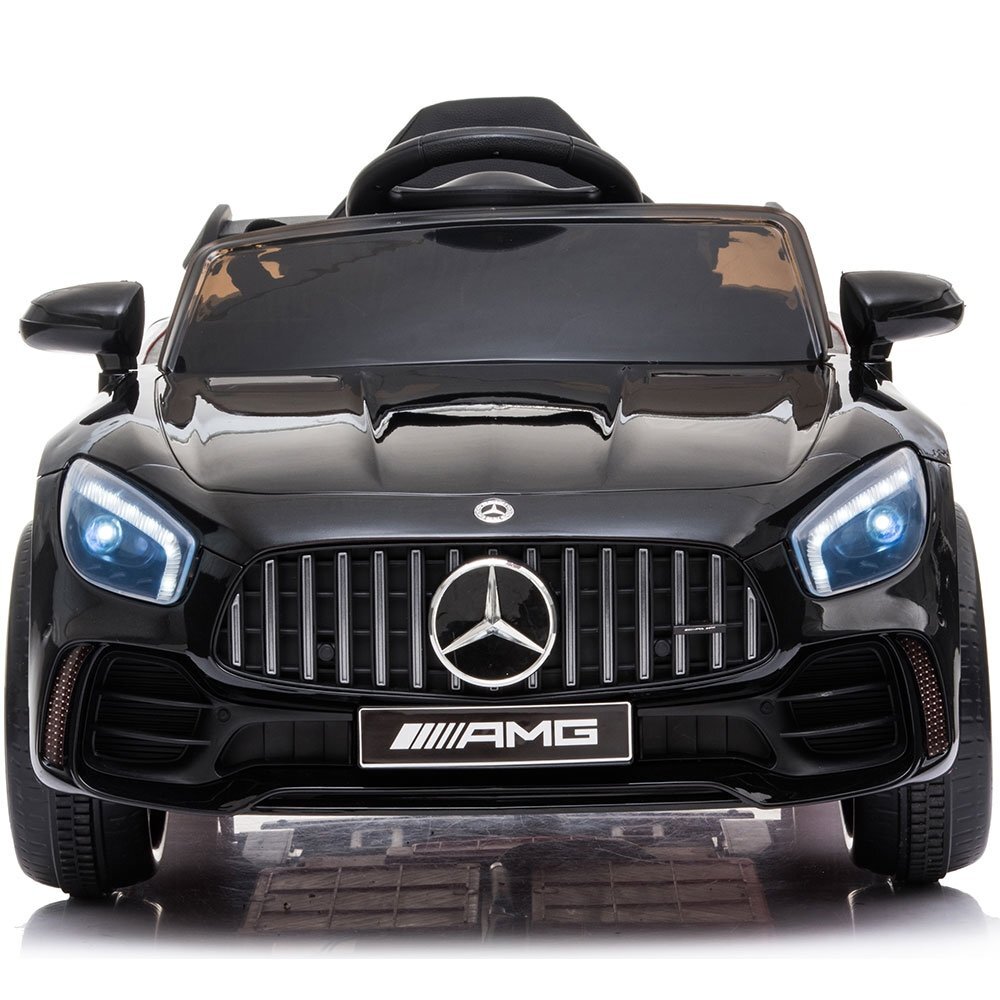 Hubners Masinuta electrica pentru copii Mercedes Benz AMG black 60W cu telecomanda roti Eva pornire la buton si deschidere usi