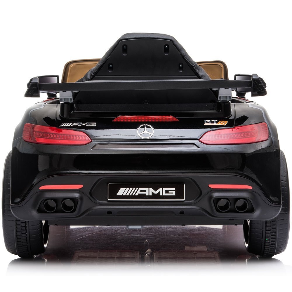Hubners Masinuta electrica pentru copii Mercedes Benz AMG black 60W cu telecomanda roti Eva pornire la buton si deschidere usi