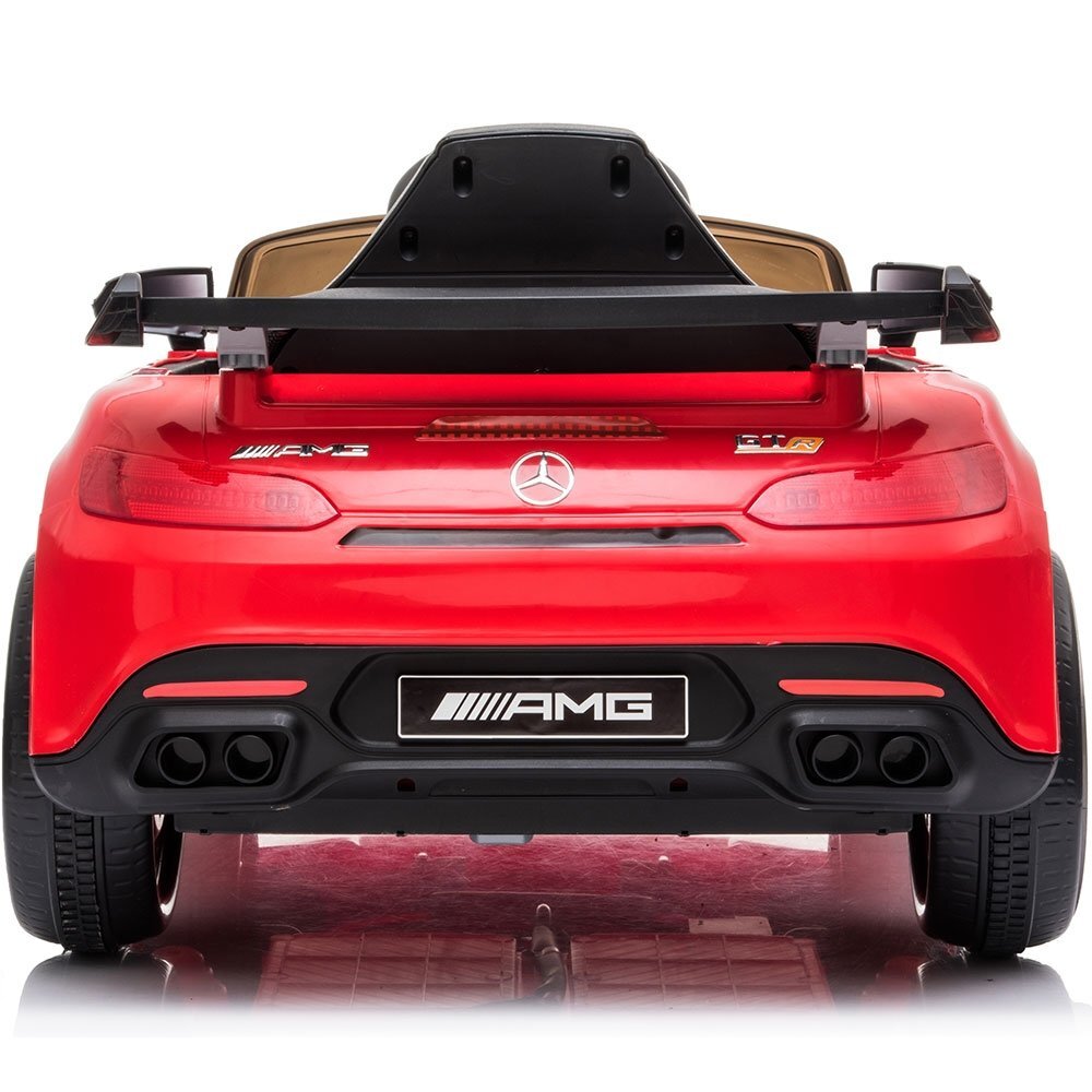 Hubners Masinuta electrica pentru copii Mercedes Benz AMG red 60W cu telecomanda roti Eva pornire la buton si deschidere usi