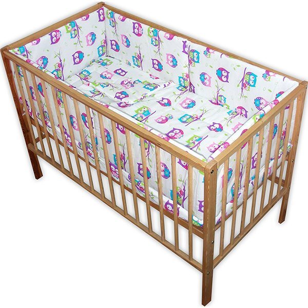 Hubners Lenjerie patut Bufnite 5 piese multicolor