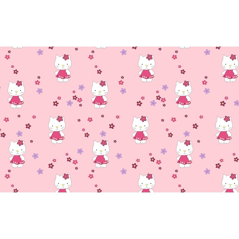 Hubners Lenjerie patut Kitty Floricele 5 piese roz