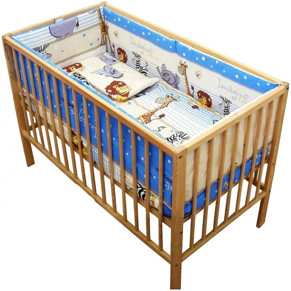 Hubners Lenjerie patut Safari 5 piese 120x60 cm
