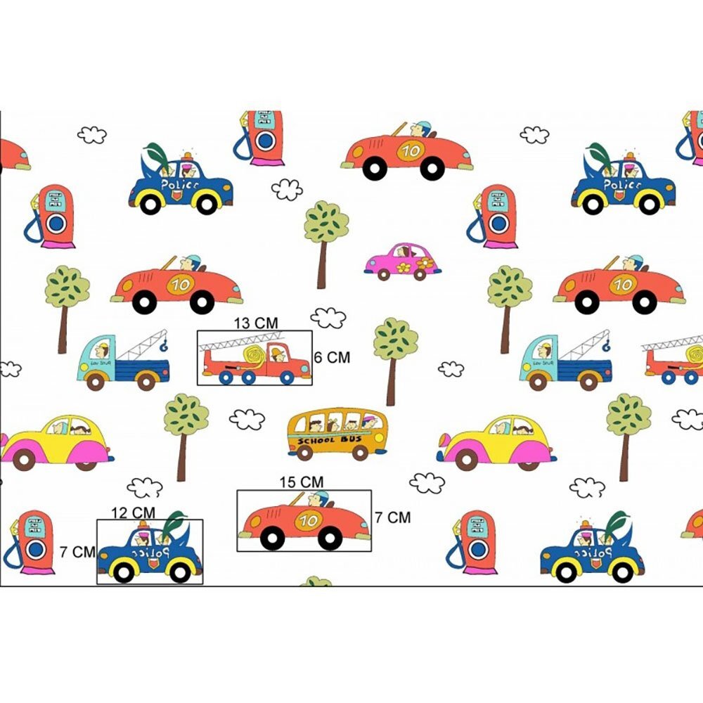 Hubners Lenjerie patut Trafic 4 piese multicolor