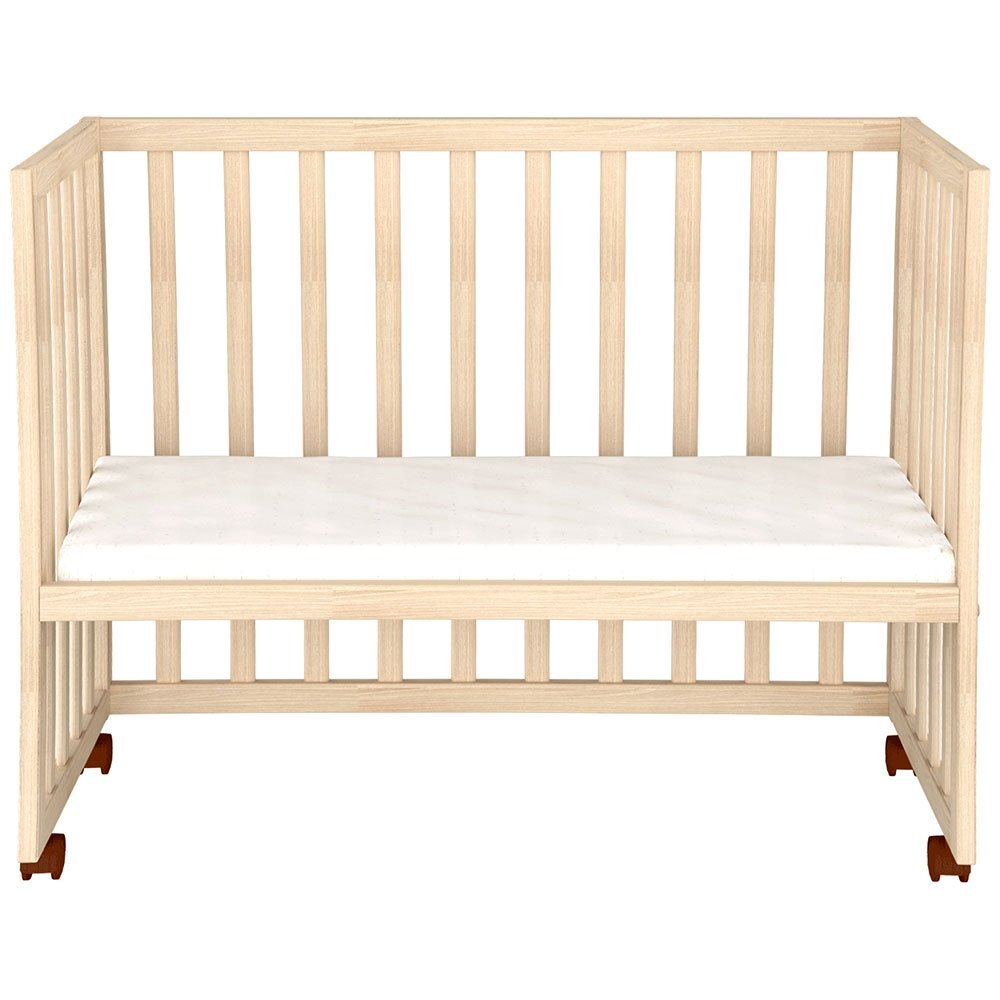 Hubners Patut copii din lemn co-sleeper Eva 94x46 cm natur