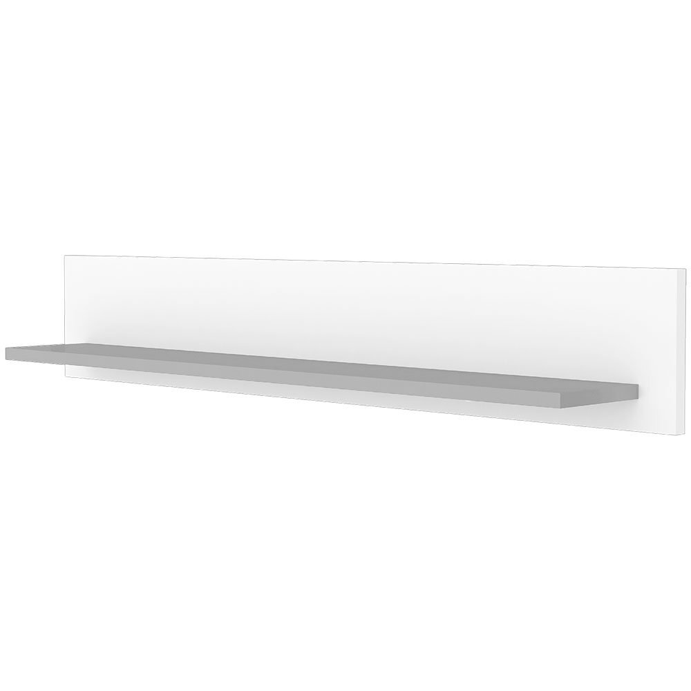 Hubners Raft de perete Patrik 80 cm alb grafit