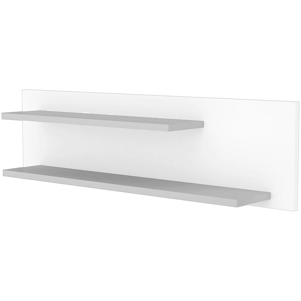 Hubners Raft dublu de perete Patrik 100 cm alb grafit