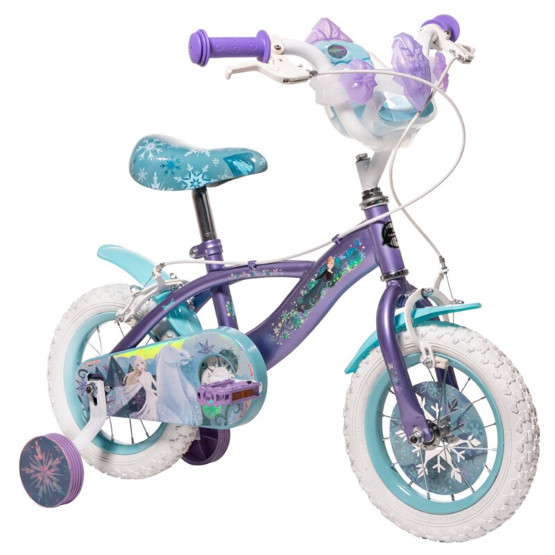 Huffy Bicicleta pentru copii 3-5 ani Frozen 12 inch cu roti ajutatoare
