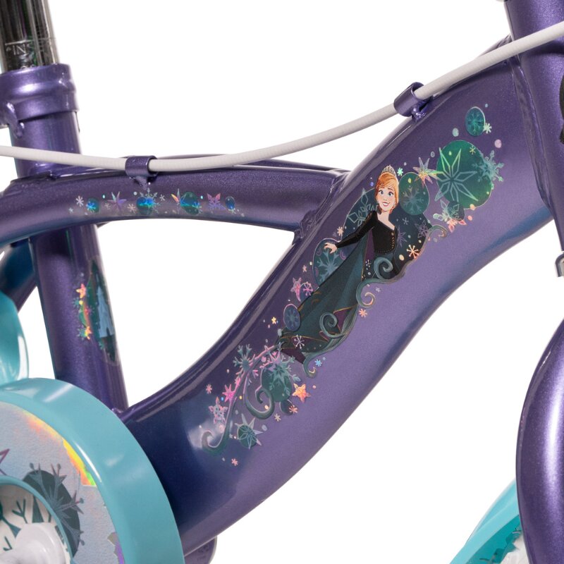 Huffy Bicicleta pentru copii 3-5 ani Frozen 12 inch cu roti ajutatoare
