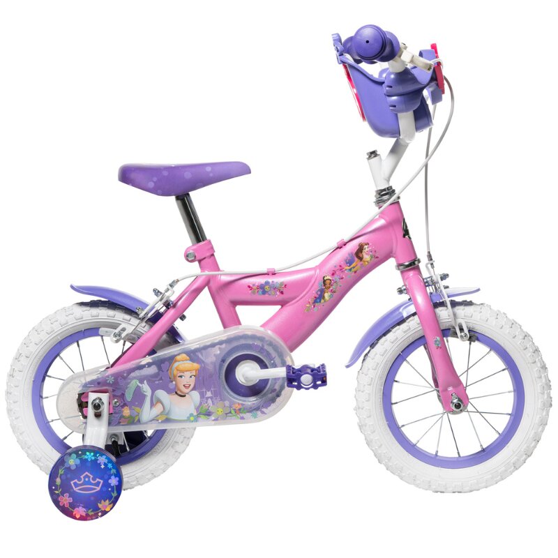 Huffy Bicicleta pentru copii 3-5 ani Princess 12 inch cu roti ajutatoare