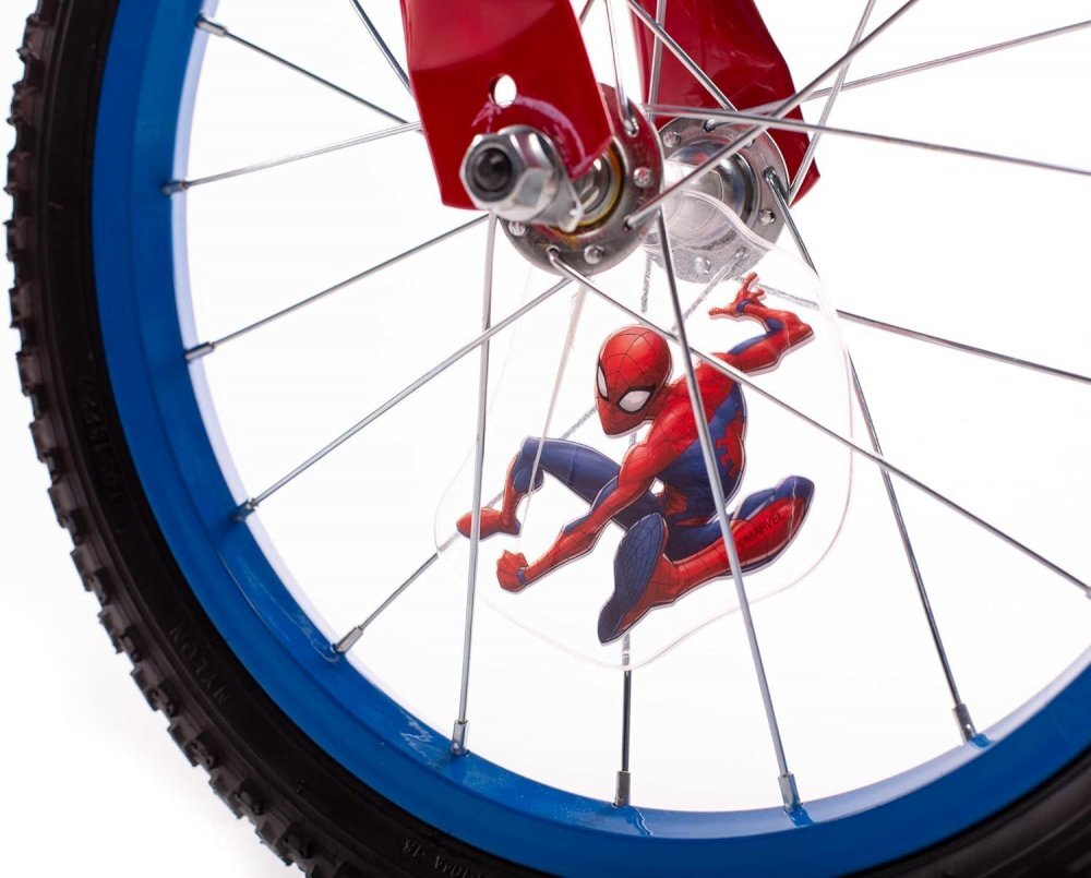Huffy Bicicleta pentru copii Spiderman 16 inch cu roti ajutatoare