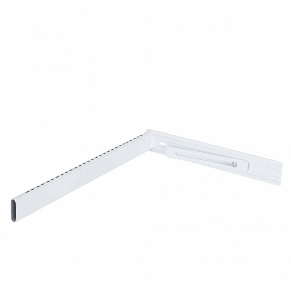 Ikonka Bariera de protectie pentru pat Grey 140 cm cadru metalic cu buzunar exterior