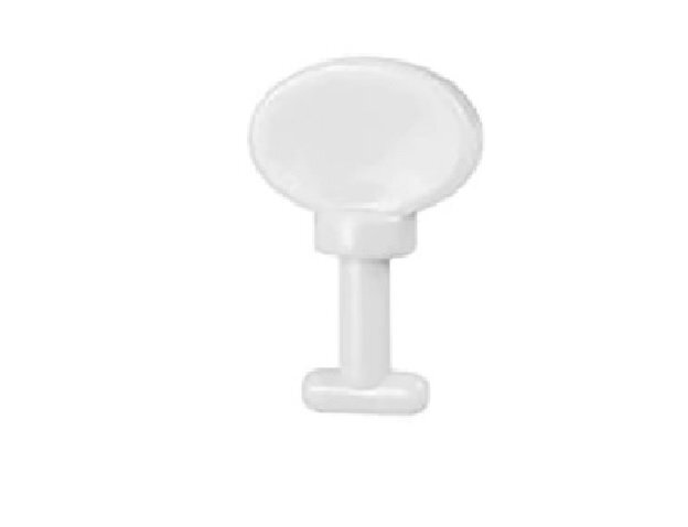 Ikonka Cheie de securitate pentru priza Alb 2 cm