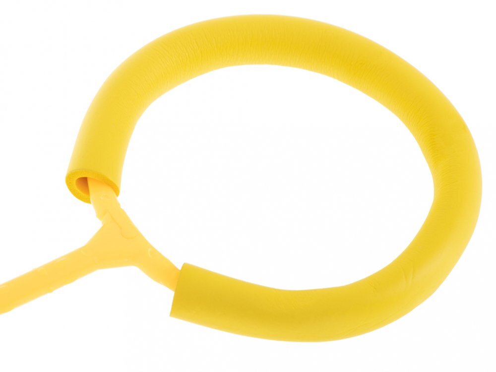 Ikonka Coarda de sarit Hula Hoop cu lumini LED Yellow