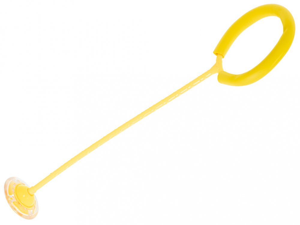 Ikonka Coarda de sarit Hula Hoop cu lumini LED Yellow