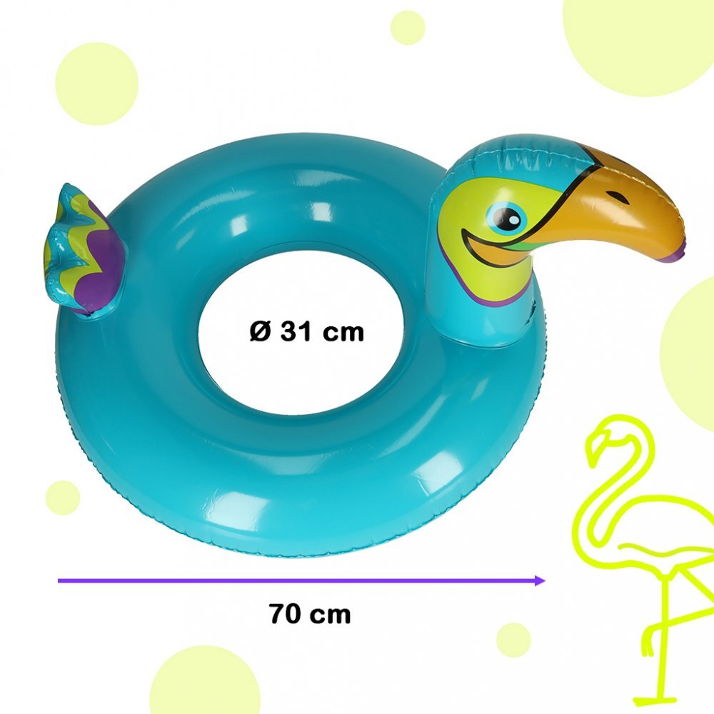 Ikonka Colac gonflabil pentru inot copii 70cm Tucan