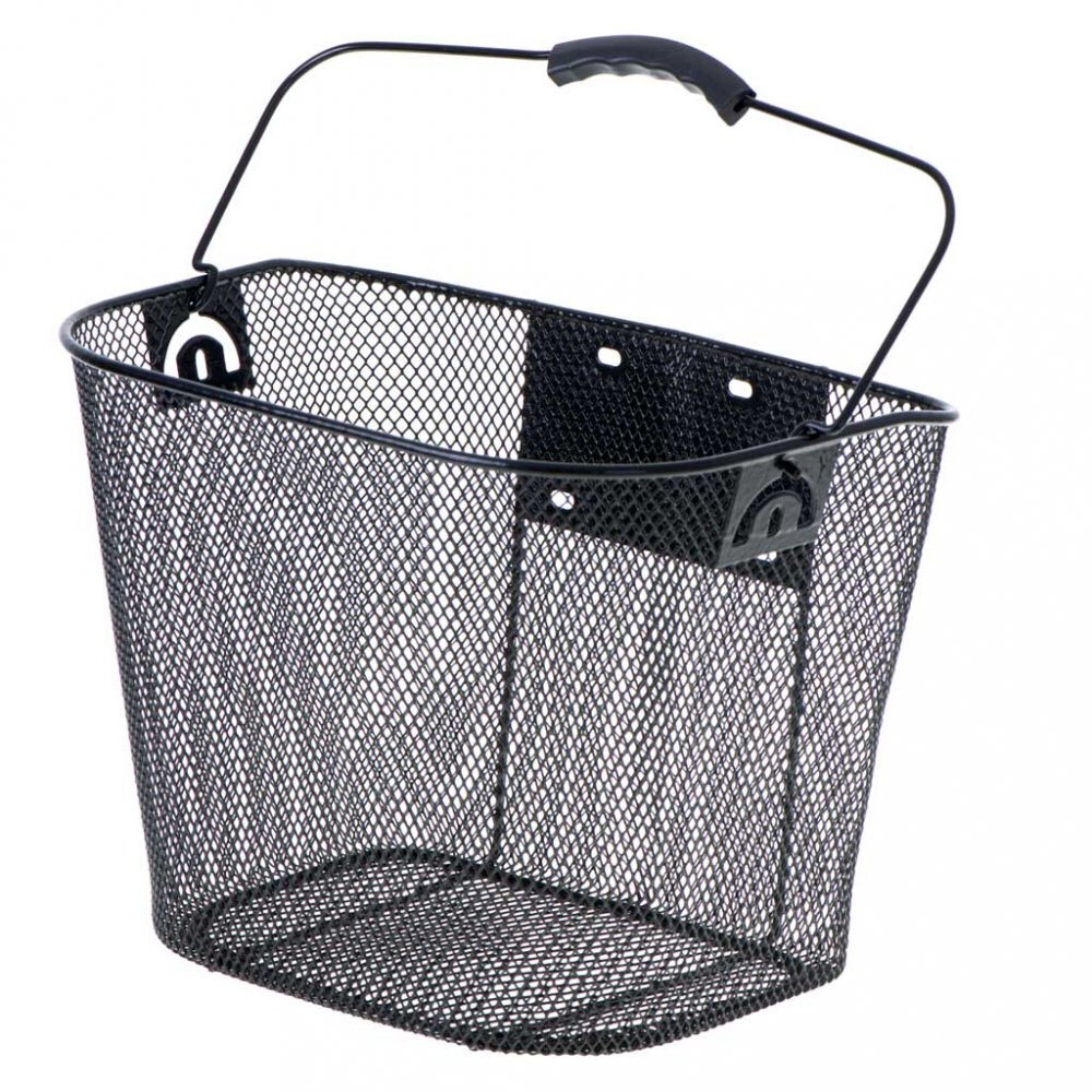 Ikonka Cos bicicleta frontal din aluminiu dimensiune 34.5 x 25 cm Black