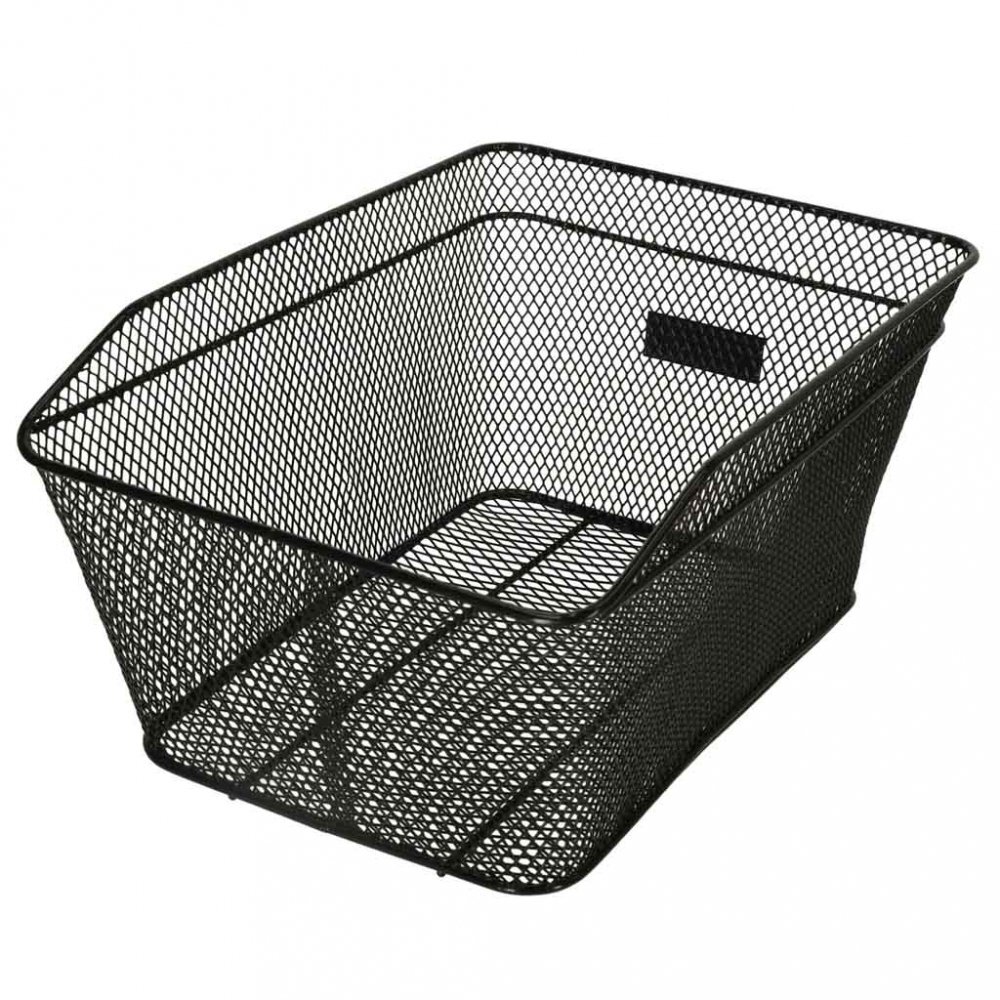 Ikonka Cos spate pentru bicicleta din metal capacitate maxima 25 kg dimensiune 41 x 28.5 x 19 cm Black