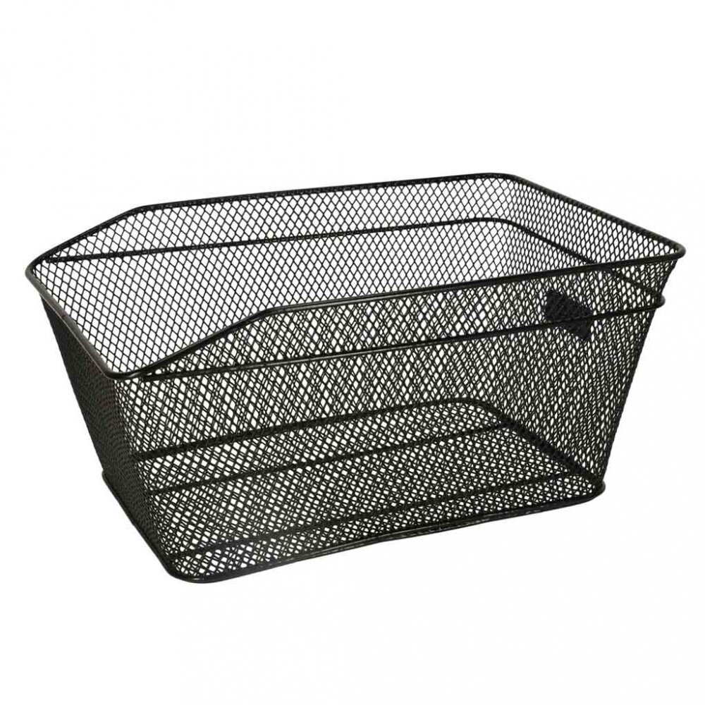 Ikonka Cos spate pentru bicicleta din metal capacitate maxima 25 kg dimensiune 41 x 28.5 x 19 cm Black