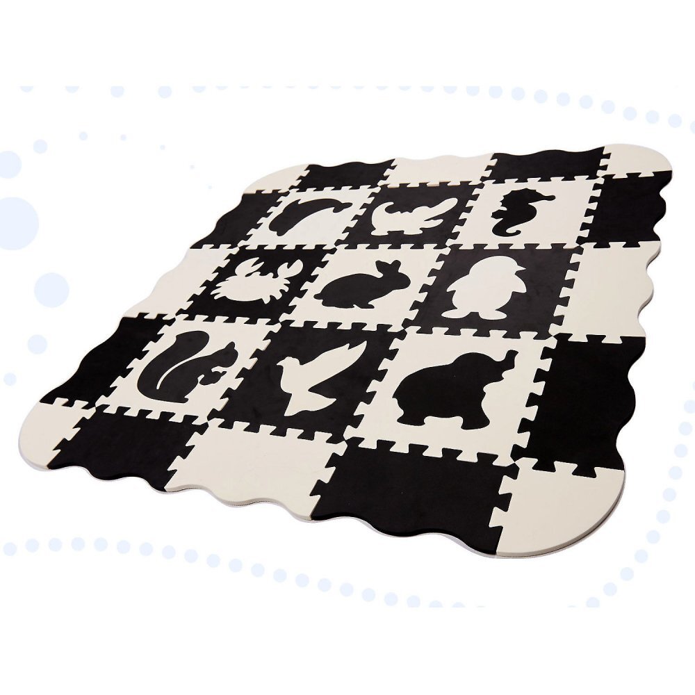 Ikonka Covor puzzle cu laterale 25 piese