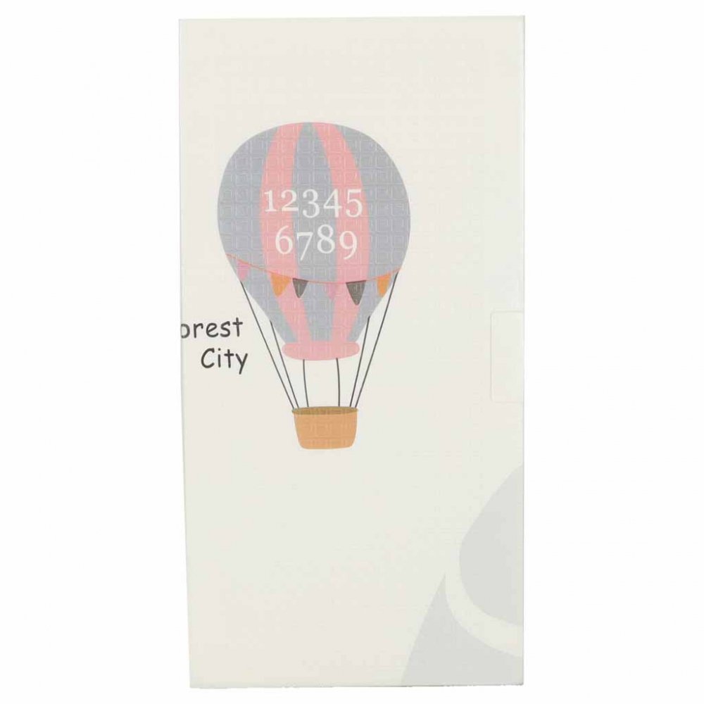 Ikonka Covoras de joaca pliabil cu doua fete Balloons Street 150 x 200 cm din spuma XPE structura antiderapanta husa de transport inclusa protectie impotriva loviturilor potrivit pentru interior si exterior