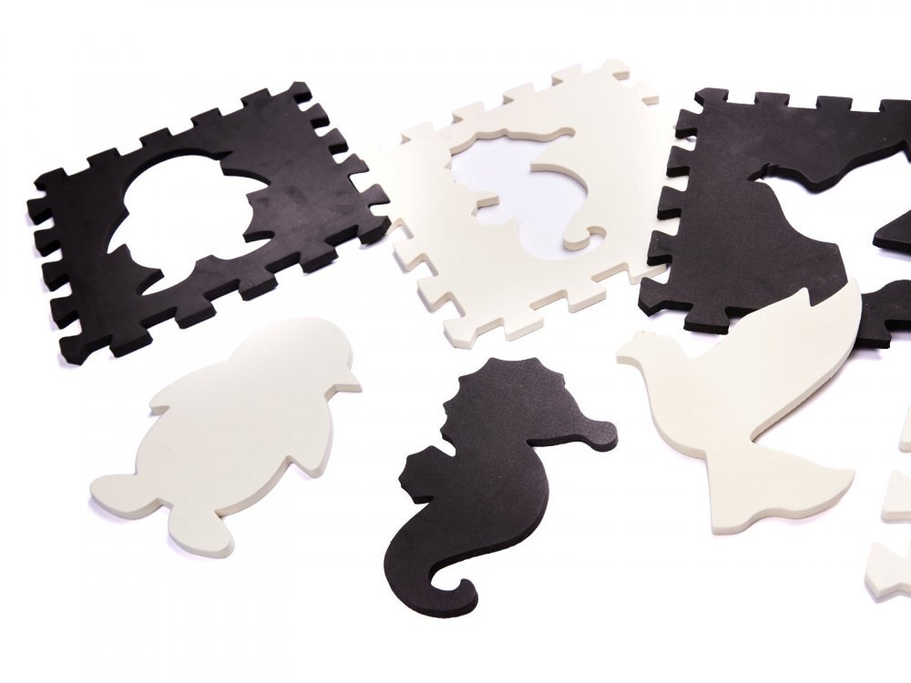 Ikonka Covoras puzzle din spuma cu 25 piese