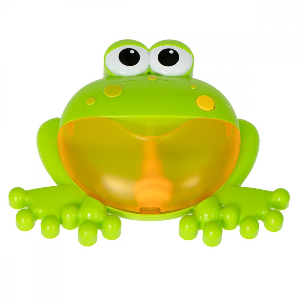 Ikonka Jucarie baie muzicala generatoare de spuma Green Frog