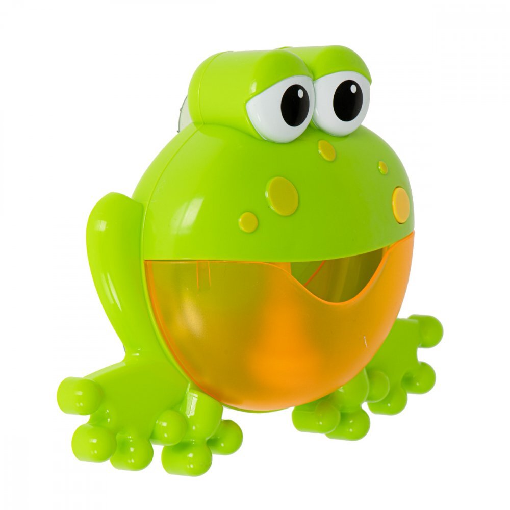 Ikonka Jucarie baie muzicala generatoare de spuma Green Frog