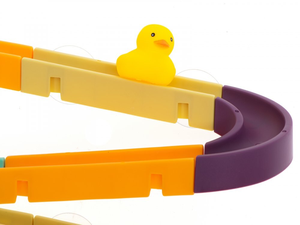 Ikonka Jucarie pentru baie Circuitul Multicolor al Ratustelor
