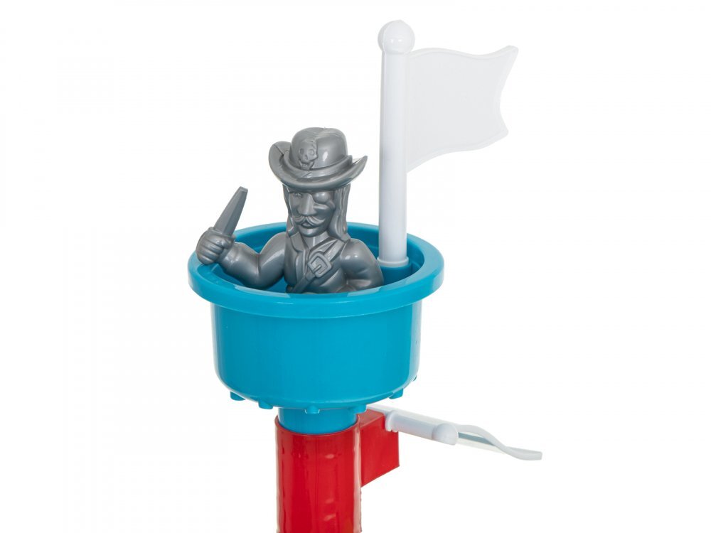 Ikonka Masuta de joaca pentru apa si nisip pentru copii Corabia Piratilor Blue cu 25 elemente