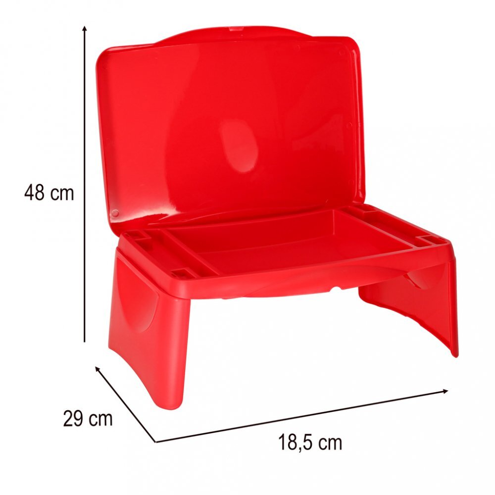 Ikonka Masuta multifunctionala pliabila pentru copii 48x29x18cm Red